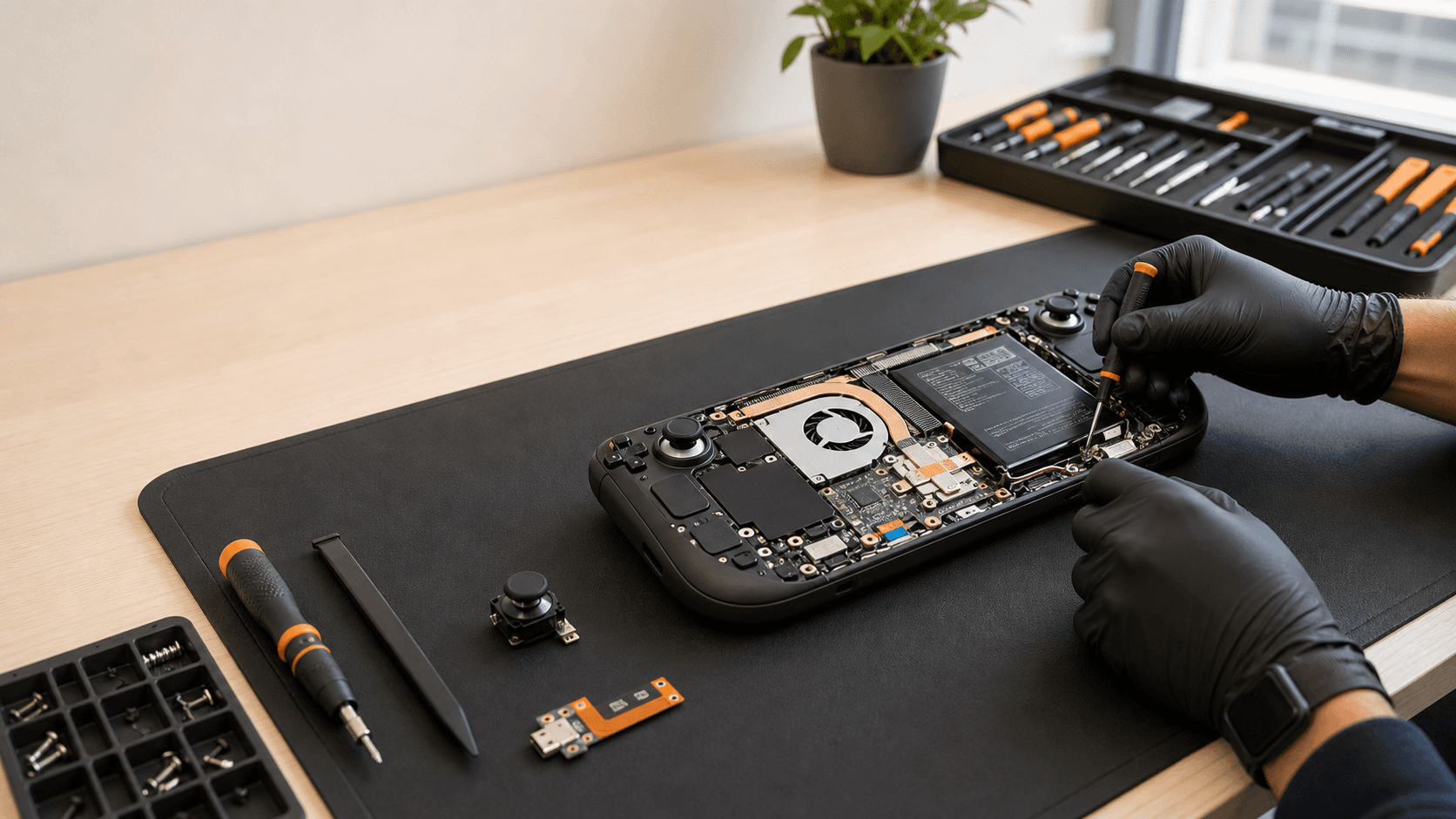 OLED Scherm Reparatie voor Steam Deck